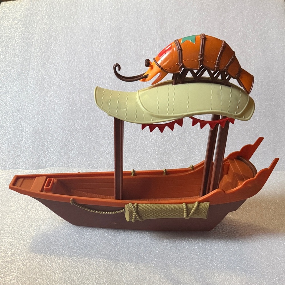 HTF Disney Raya and the Last Dragon 15" Shrimp Boat Jakks Pacific Boat Only